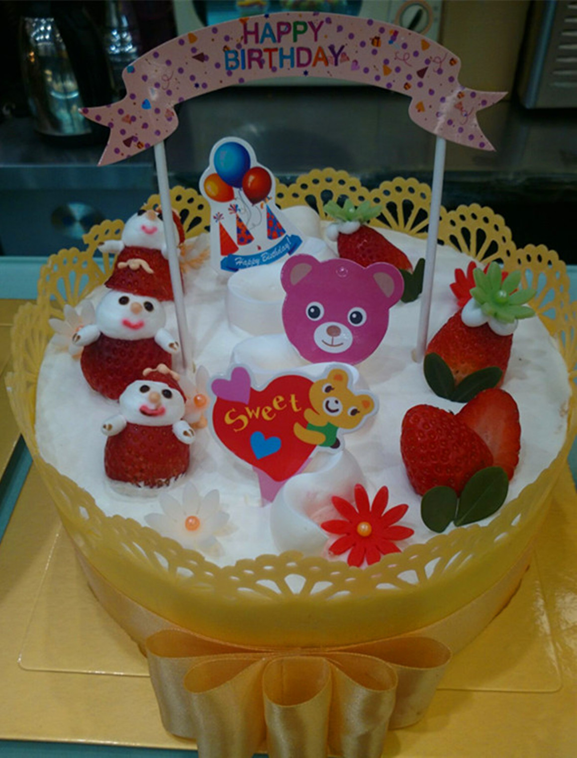 快乐王国鲜果蛋糕